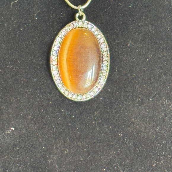 Paparazzi Brown Stone Necklace - Picture 2 of 2